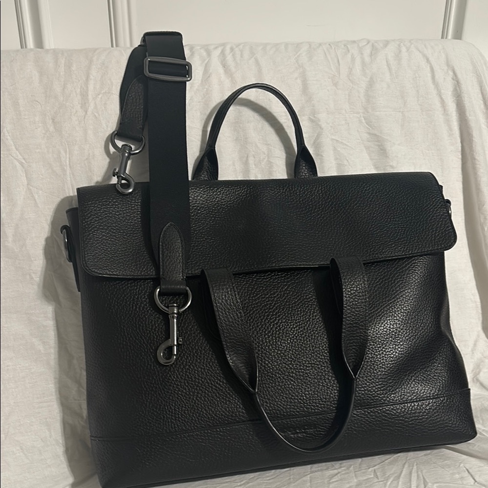 Coach Pebbled Leather Hamilton Briefcase or Carryall